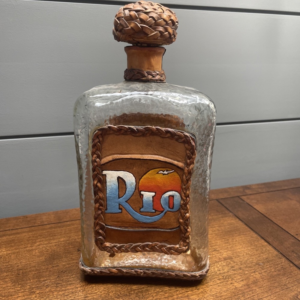 VTG Rio Caliente Tequila Silver Decanter prop!